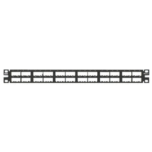 Panduit CPP48HDEWBL 48-Port Modular Patch Panel - 48 - 48 Port(s) - 48 x RJ-11