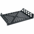Legrand Middle Atlantic 2RU Utility Rack Mounted Shelf - 14.8in Depth Vented Rack Shelf