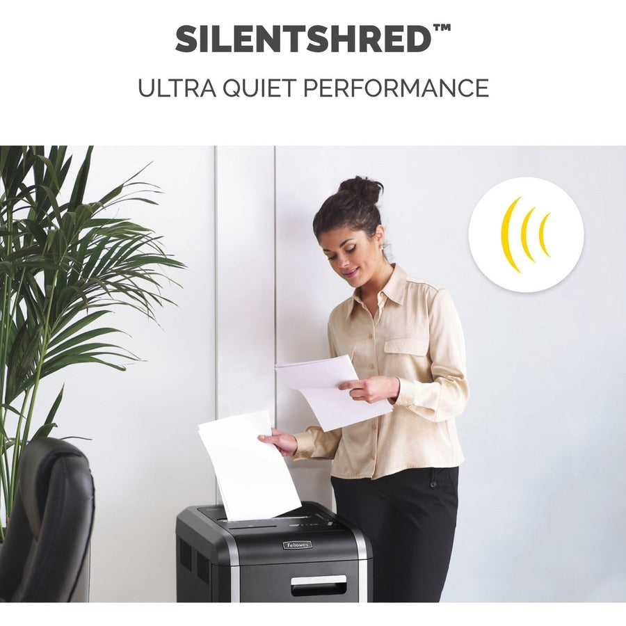 Fellowes, Fellowes&reg; 225Ci Paper Shredder | 100% Jam Proof, 22-Sheet, Cross-Cut Security, Commercial Grade | 3825001 Model, Black