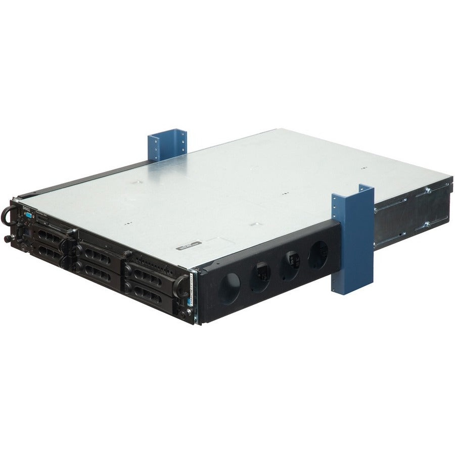 Rack Solutions 2U 2Post Universal Rail 24in (D) with Wirebar