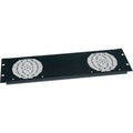 Legrand Middle Atlantic Fan Panel, Accepts 2 Fans, Anodized
