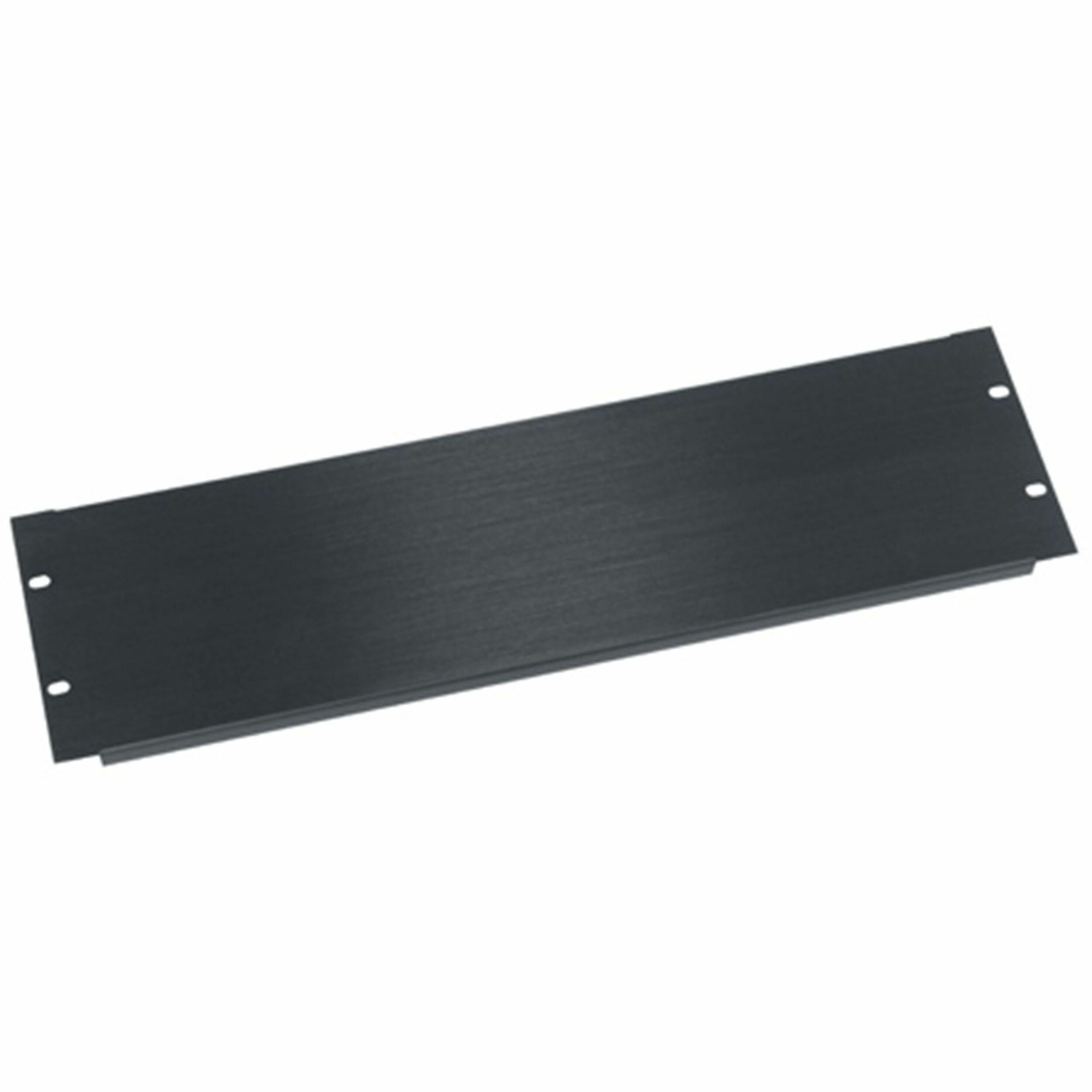 Legrand Middle Atlantic 3RU Blank Rack Panel - Anodized Aluminum & Flanged