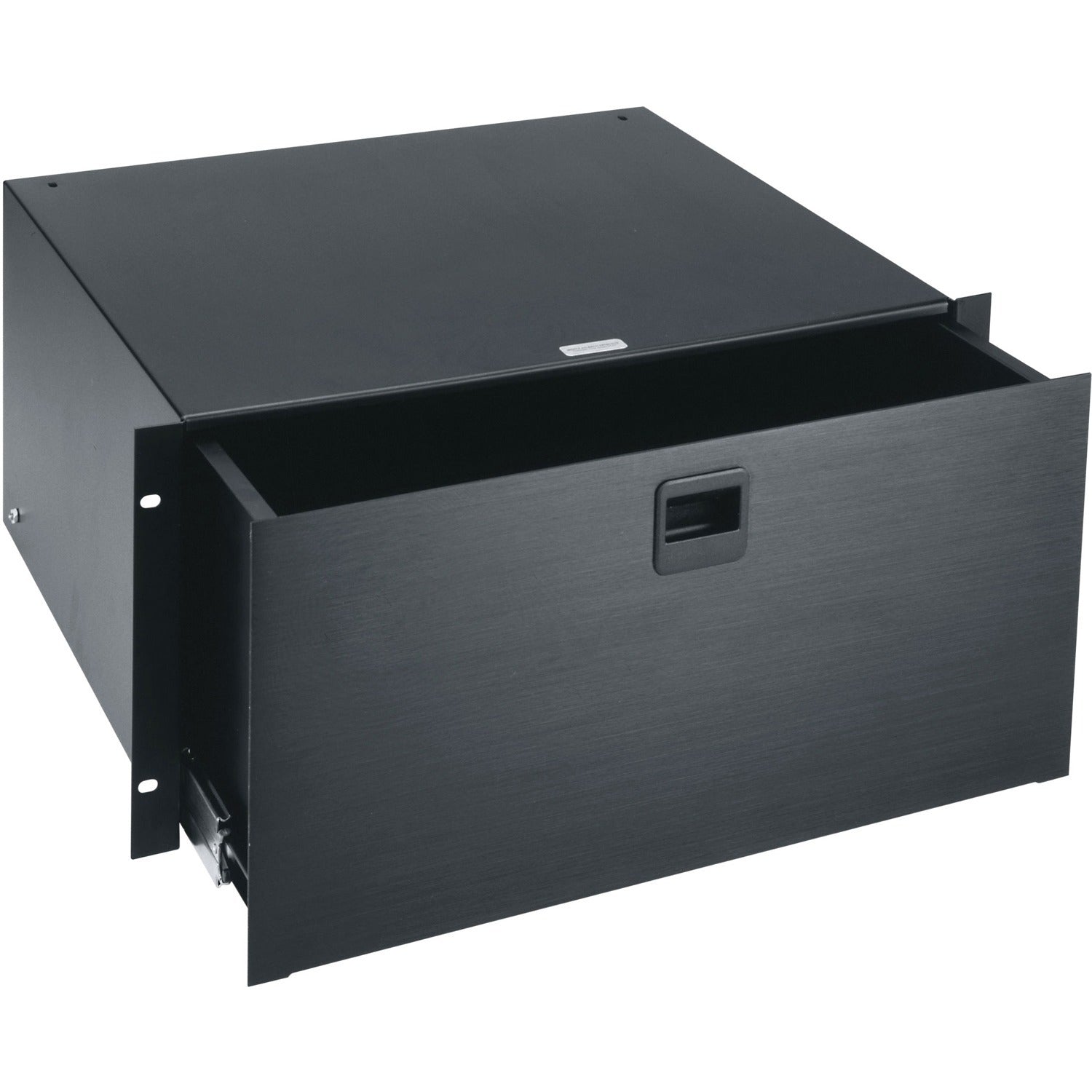 Middle Atlantic D Rack Drawer, 19", Black, 50 lb