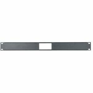 Legrand Middle Atlantic 1RU Decora Device Panel, Black, DECP1X1