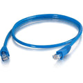 Legrand C2G-10ft Cat5e Snagless Unshielded (UTP) Network Patch Cable (TAA Compliant) - Blue