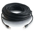 Legrand C2G 25ft CMG-Rated 3.5mm Stereo Audio Cable With Low Profile Connectors