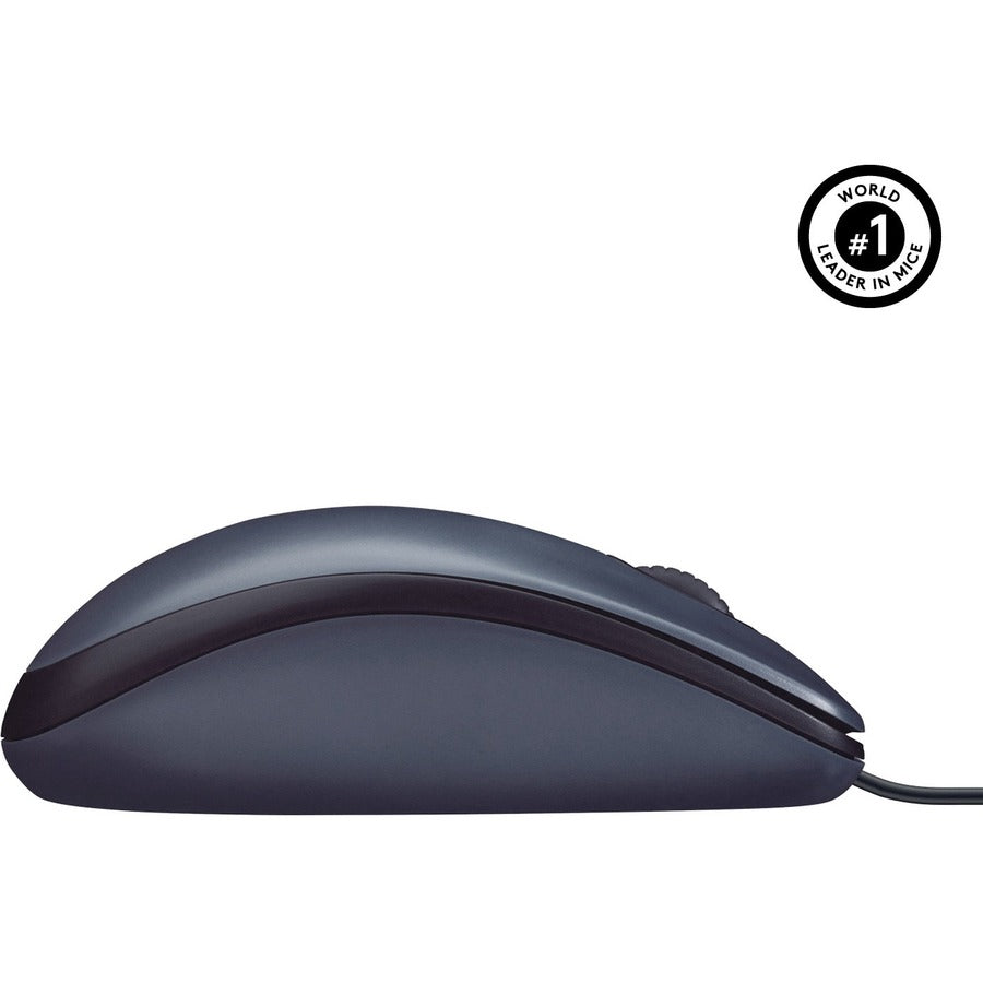 LOGITECH B100 3BTN USB ERGO CORDED MOUSE