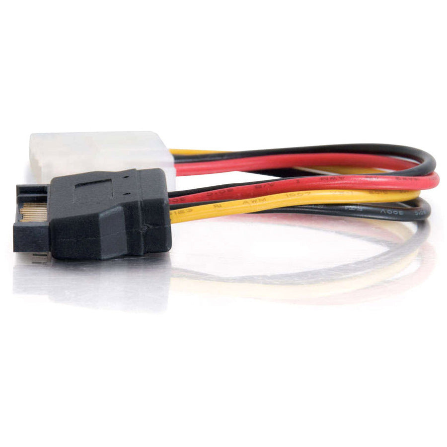 Legrand C2G 7.5in 15-pin Serial ATA Male to LP4 Female Power Cable