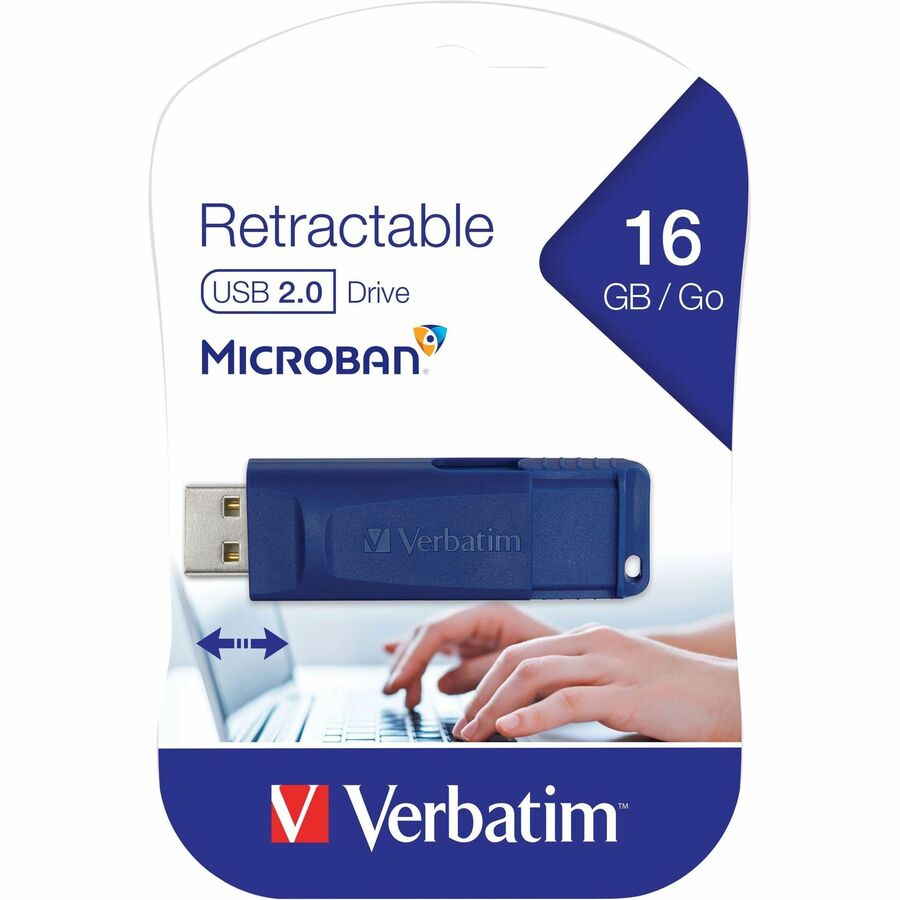 VERBATIM 16GB USB Flash Drive - Blue