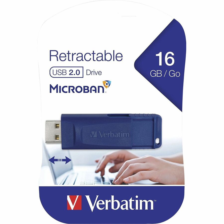 VERBATIM 16GB USB Flash Drive - Blue