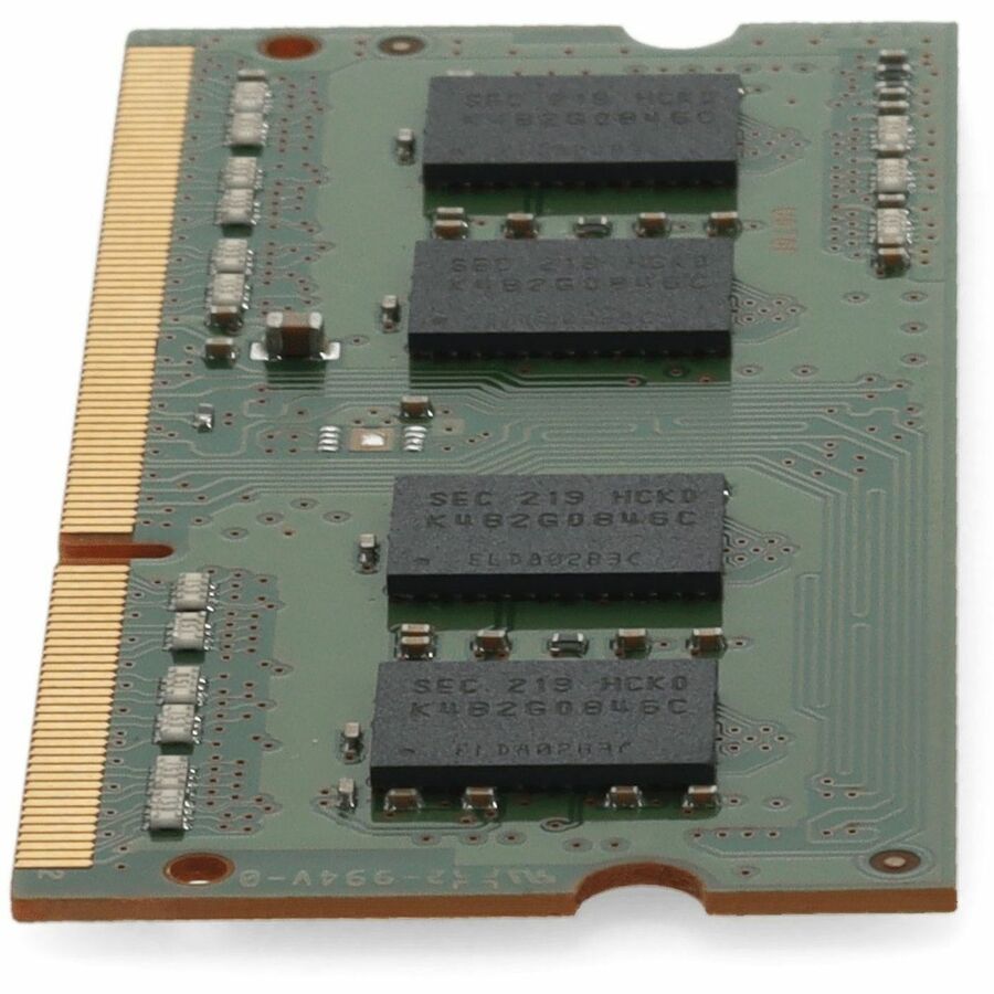 AddOn AA1333D3S9/2G x1 Lenovo 55Y3710 Compatible 2GB DDR3-1333MHz Unbuffered Dual Rank 1.5V 204-pin CL9 SODIMM