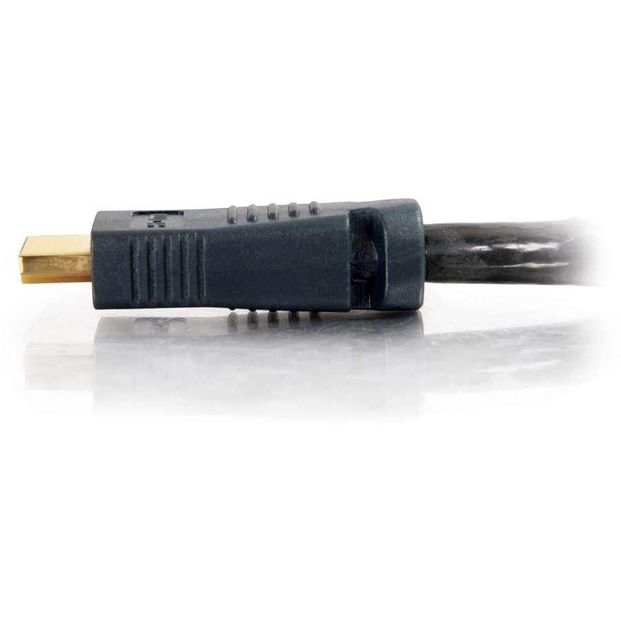 Legrand C2G 15ft Pro Series Plenum HDMI Cable - gold, Male, 15 ft, Black