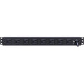 CyberPower RKBS20S4F8R Rackbar 12 - Outlet Surge Protector with 1800 J Surge Suppression