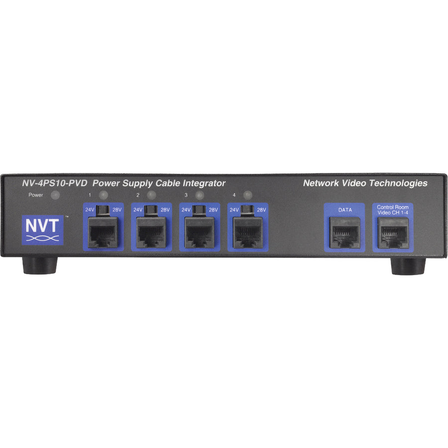 Network NVT Phybridge NV-4PS10-PVD PoE Injector Hub