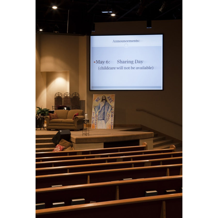 Draper Clarion, 85" , 16:10, Matt White XT1000V