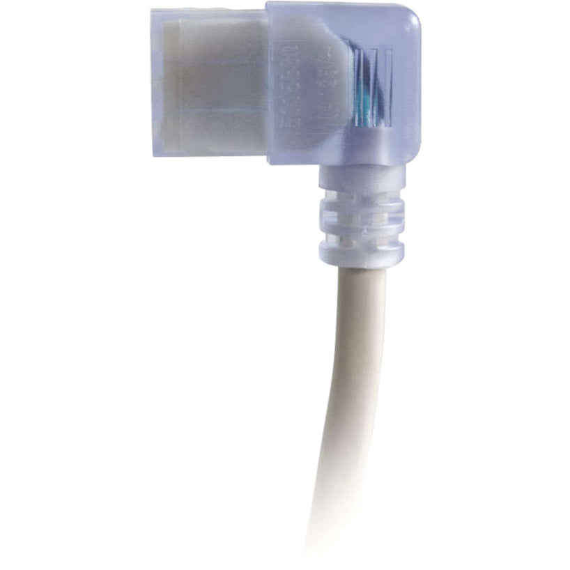 Legrand C2G 6ft 18 AWG Hospital Grade Power Cord (NEMA 5-15P to IEC320C13R) - Gray with Clear Connectors