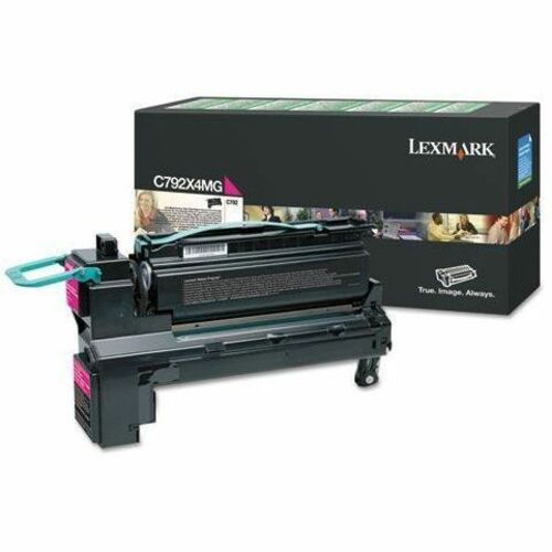 Lexmark C792X4MG Original Laser Toner Cartridge - Magenta - 1 Pack