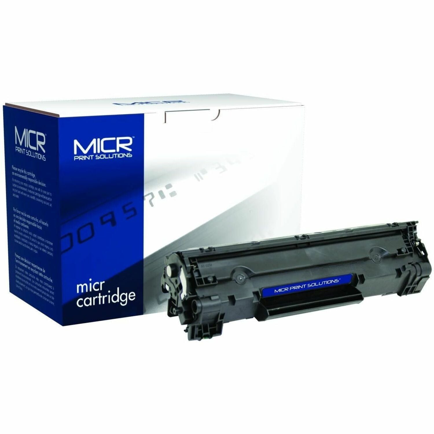 Clover MICR Print Solutions New Replacement MICR Toner Cartridge for HP CB435A