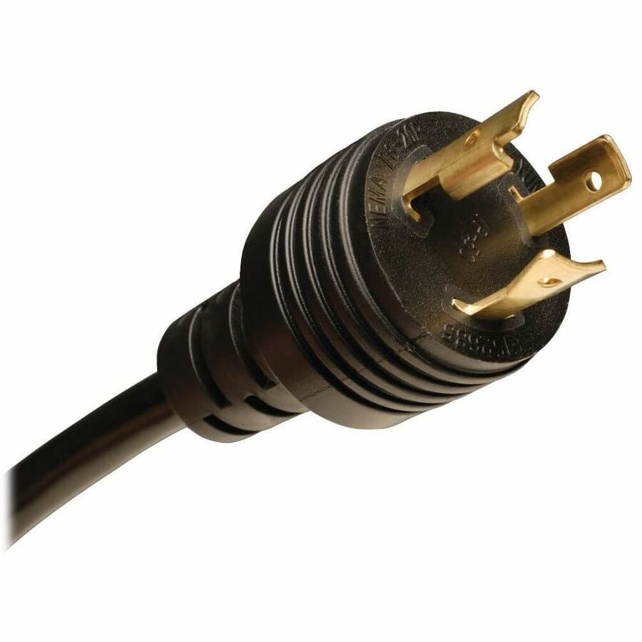 Eaton Tripp Lite Series 3.7kW Single-Phase Local Metered PDU, 208/230V (8 C13 & 2 C19), C20 / L6-20P Adapter, 12 ft. (3.66 m) Cord, 1U