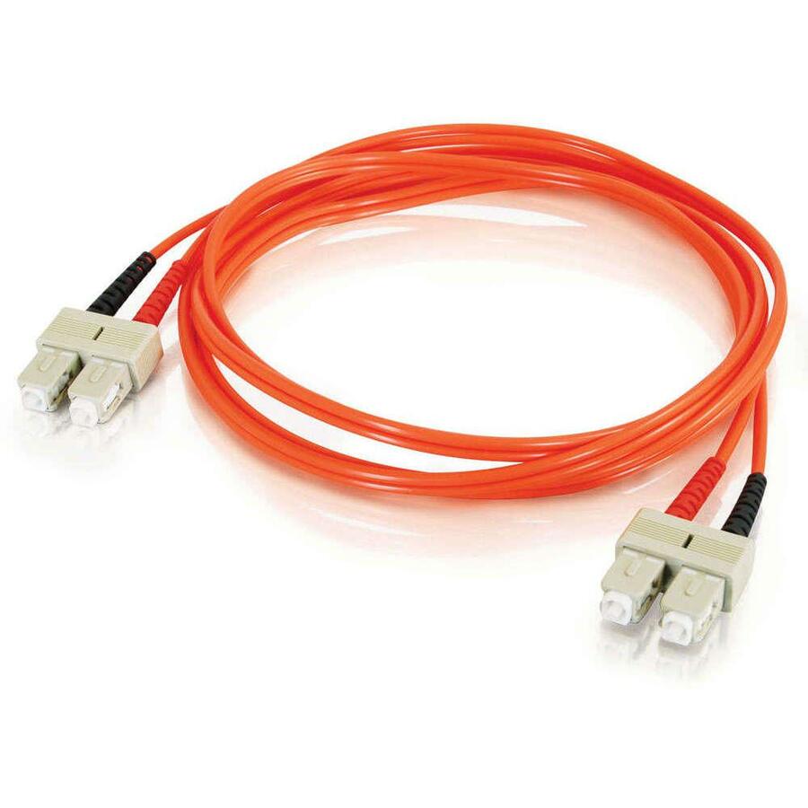 Legrand C2G-1m SC-SC 62.5/125 OM1 Duplex Multimode Fiber Optic Cable (TAA Compliant) - Orange