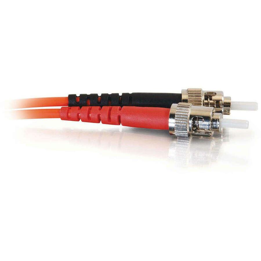 Legrand C2G-1m ST-ST 62.5/125 OM1 Duplex Multimode Fiber Optic Cable (TAA Compliant) - Orange