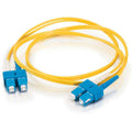 Legrand C2G-8m SC-SC 9/125 OS1 Duplex Singlemode Fiber Optic Cable (TAA Compliant) - Yellow