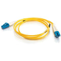Legrand C2G-7m LC-LC 9/125 OS1 Duplex Singlemode Fiber Optic Cable (TAA Compliant) - Yellow