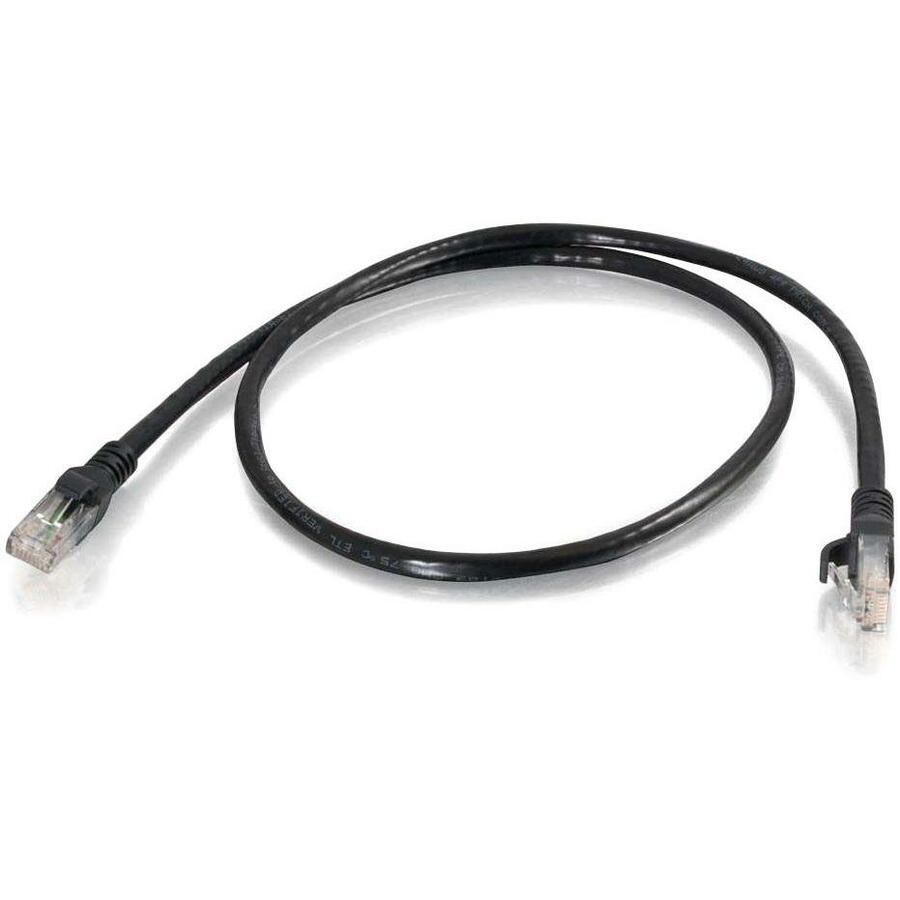 Legrand C2G 3 ft Cat6 Snagless UTP Unshielded Network Patch Cable (TAA) - Black