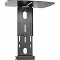 Legrand Chief Thinstall 12" Video Conferencing Camera Shelf - Black