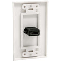 StarTech.com Single Outlet Female HDMI&reg; Wall Plate White