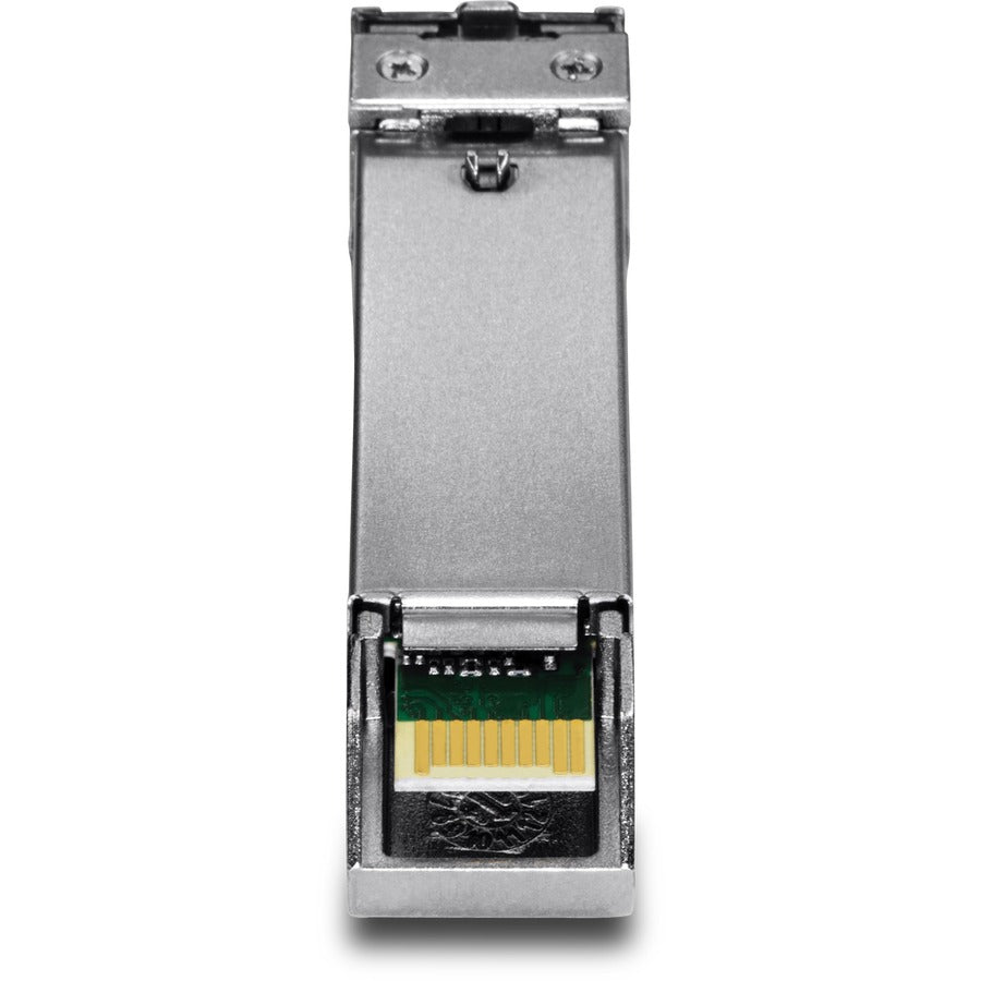 TRENDnet SFP to RJ45 100Base-FX Multi-Mode LC Module, TE100-MGBFX, Compatible with Mini-GBIC, Supports 1310 nm, Up to 155 Mbps, Hot-Pluggable, Up to 2 Km (1.2