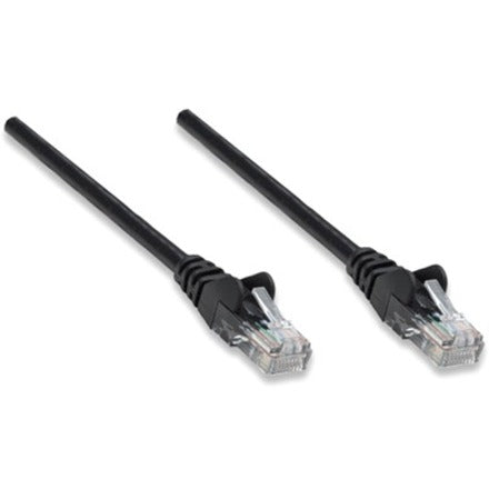 IC Intellinet Network Solutions Cat6 UTP Network Patch Cable, 50 ft (15.0 m), Black