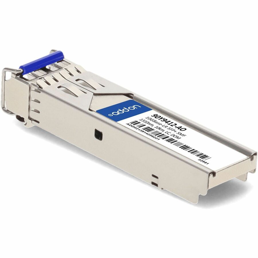 AddOn IBM 90Y9412 Compatible TAA Compliant 10GBase-LR SFP+ Transceiver (SMF, 1310nm, 10km, LC, DOM)
