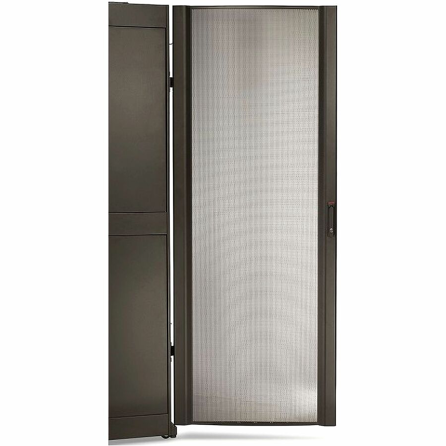 Schneider NetShelter SX 45U 600mm Wide Perforated Curved Door Black