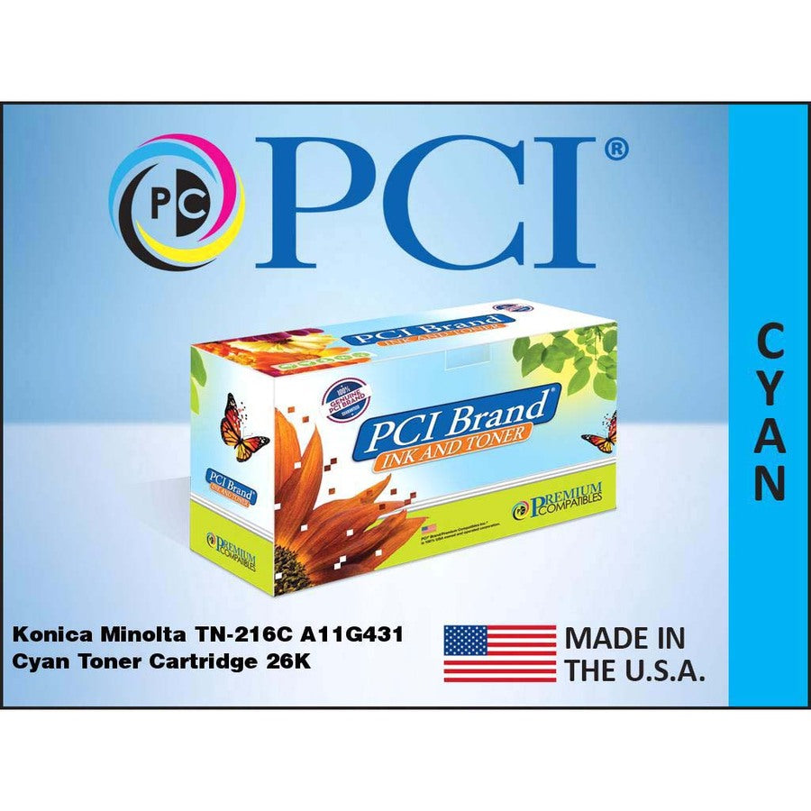 Premium Compatibles Laser Toner Cartridge TN216C - Cyan - 1 / Each