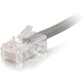 Legrand C2G 75ft Cat5e Non-Booted Unshielded (UTP) Network Patch Cable (Plenum Rated) - Gray