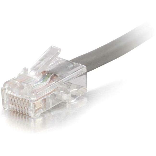 Legrand C2G 75ft Cat5e Non-Booted Unshielded (UTP) Network Patch Cable (Plenum Rated) - Gray