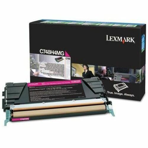 Lexmark Original Laser Toner Cartridge - Magenta - 1 Each