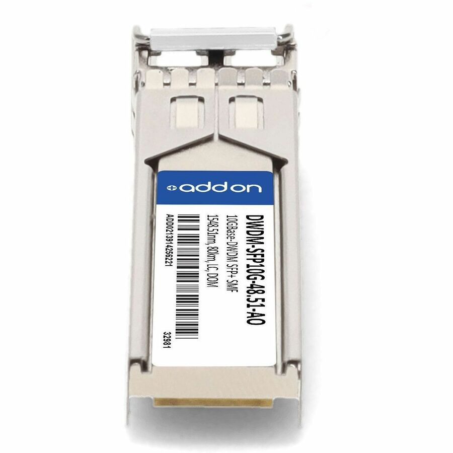 AddOn Cisco DWDM-SFP10G-48.51 Compatible TAA Compliant 10GBase-DWDM 100GHz SFP+ Transceiver (SMF, 1548.51nm, 80km, LC, DOM)