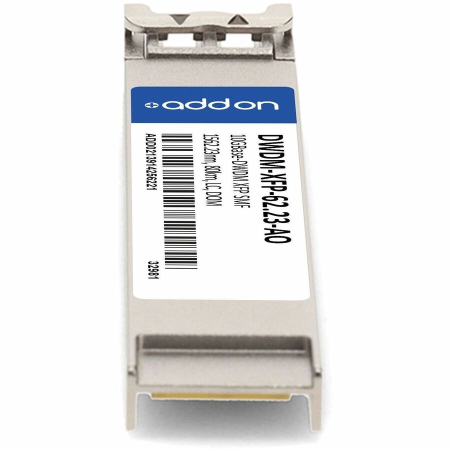 AddOn Cisco DWDM-XFP-62.23 Compatible TAA Compliant 10GBase-DWDM 100GHz XFP Transceiver (SMF, 1562.23nm, 80km, LC, DOM)