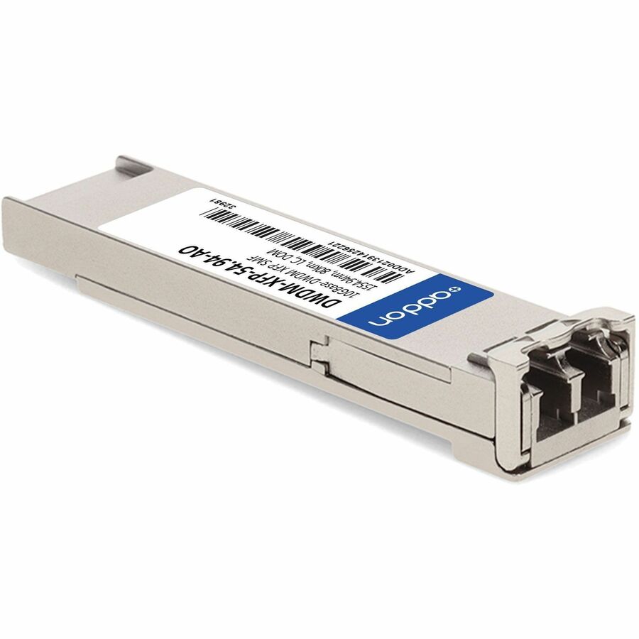 AddOn Cisco DWDM-XFP-54.94 Compatible TAA Compliant 10GBase-DWDM 100GHz XFP Transceiver (SMF, 1554.94nm, 80km, LC, DOM)