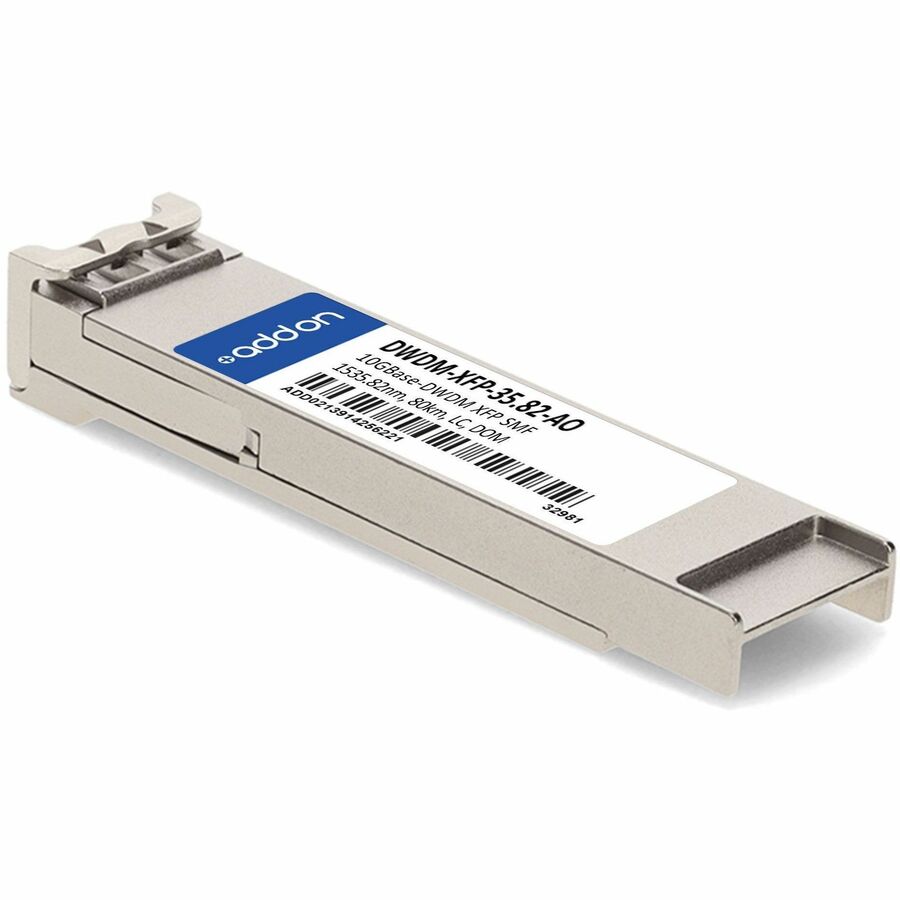 AddOn Cisco DWDM-XFP-35.82 Compatible TAA Compliant 10GBase-DWDM 100GHz XFP Transceiver (SMF, 1535.82nm, 80km, LC, DOM)