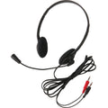 Califone 3065AV Headset, 1.06", Black, Wired