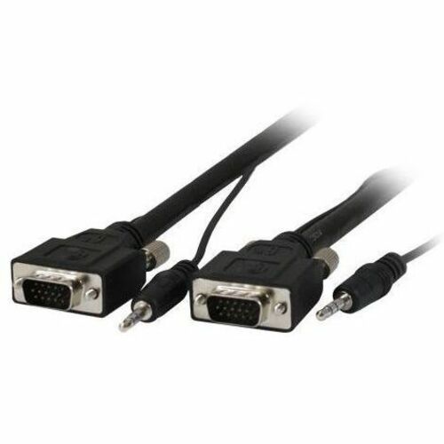 Comprehensive Pro AV/IT Series VGA w/Audio HD15 pin Plug to Plug Cable 12ft