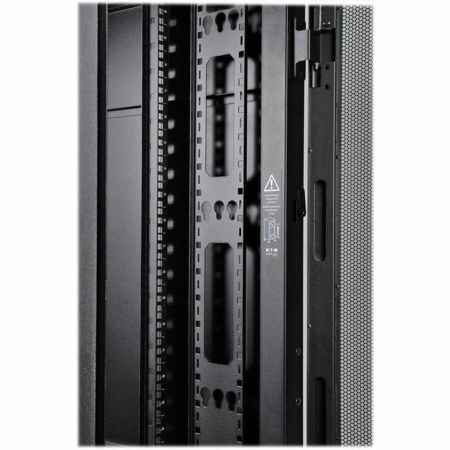 Eaton Tripp Lite Series 48U SmartRack Wide Standard-Depth Rack Enclosure Cabinet with doors & side panels
