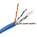 Winston Weltron CAT6 Solid CMR Cable (1000 ft), Blue, T2404L6-BL