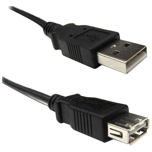 Winston Weltron A Male to A Female USB 2.0 Extension Cable