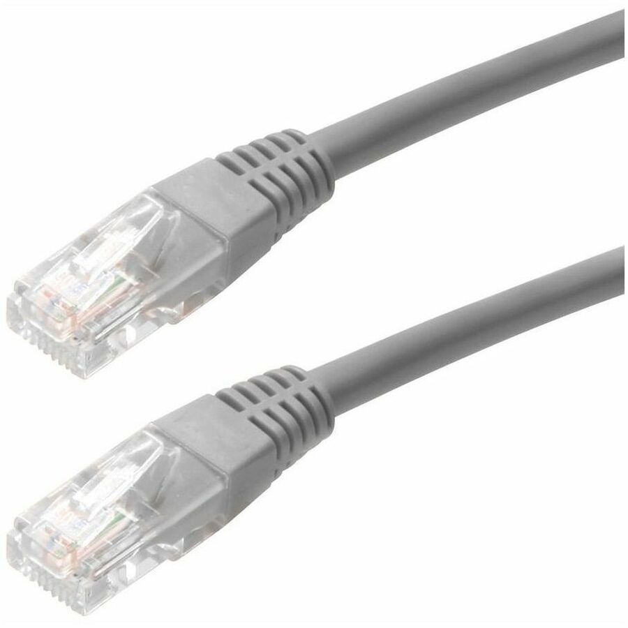 4XEM 1FT Cat6 Molded RJ45 UTP Ethernet Patch Cable (Gray)
