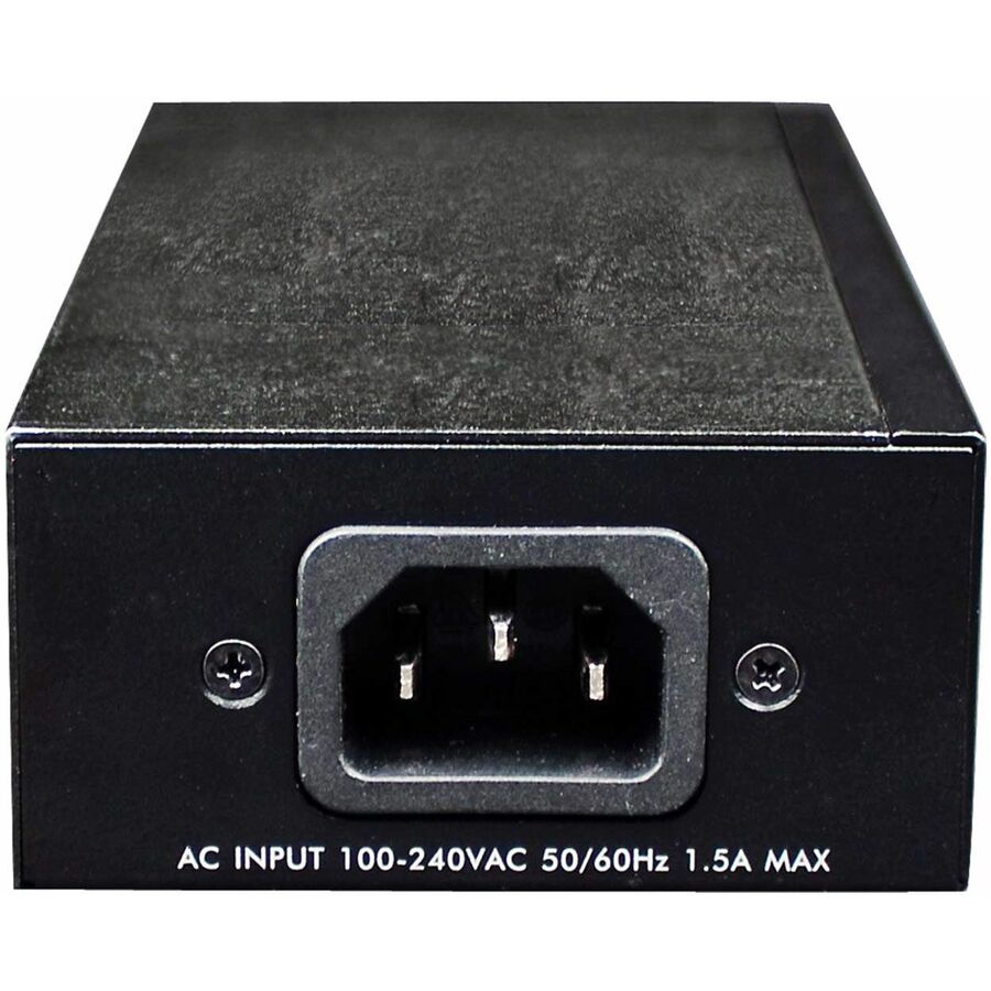 IC Intellinet Network Solutions 1-Port Gigabit High-Power PoE+ Injector, Metal