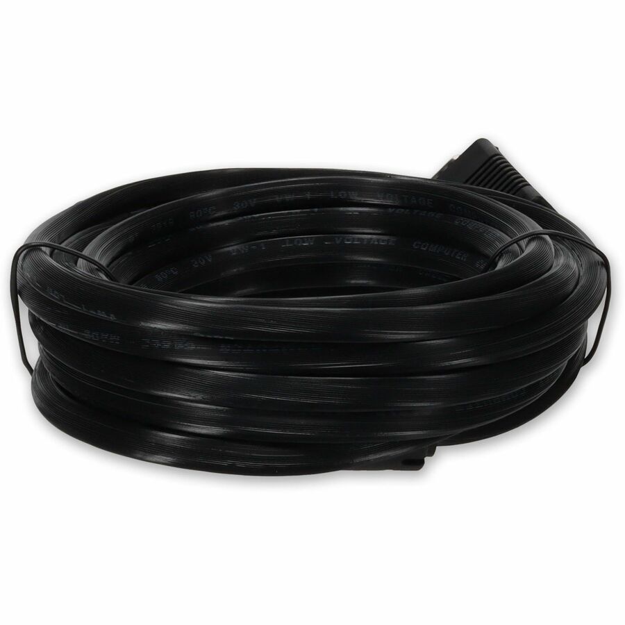AddOn 15ft VGA Male to VGA Male Black Cable For Resolution Up to 1920x1200 (WUXGA), 15 ft, M1